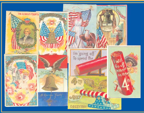 4th of July Post Cards